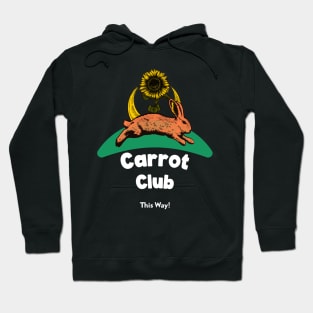 Carrot Club This Way Rabbit Hoodie